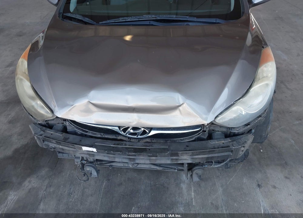2013 HYUNDAI ELANTRA GLS VIN: 5NPDH4AE3DH344426