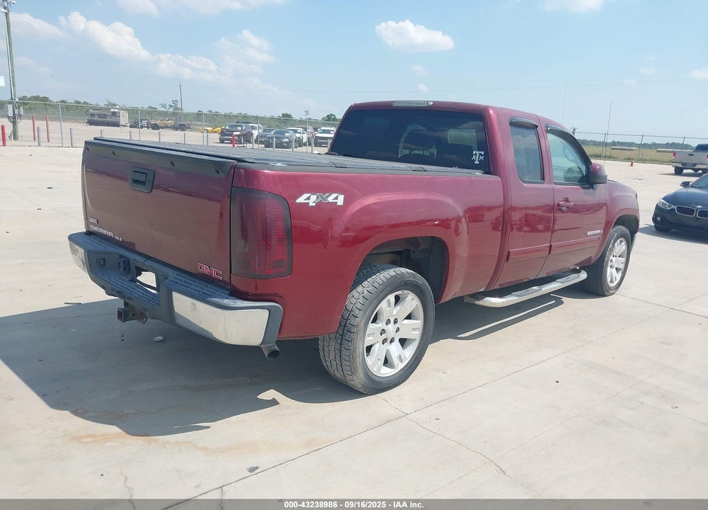 2008 GMC SIERRA 1500 SLT VIN: 1GTEK19008Z162288