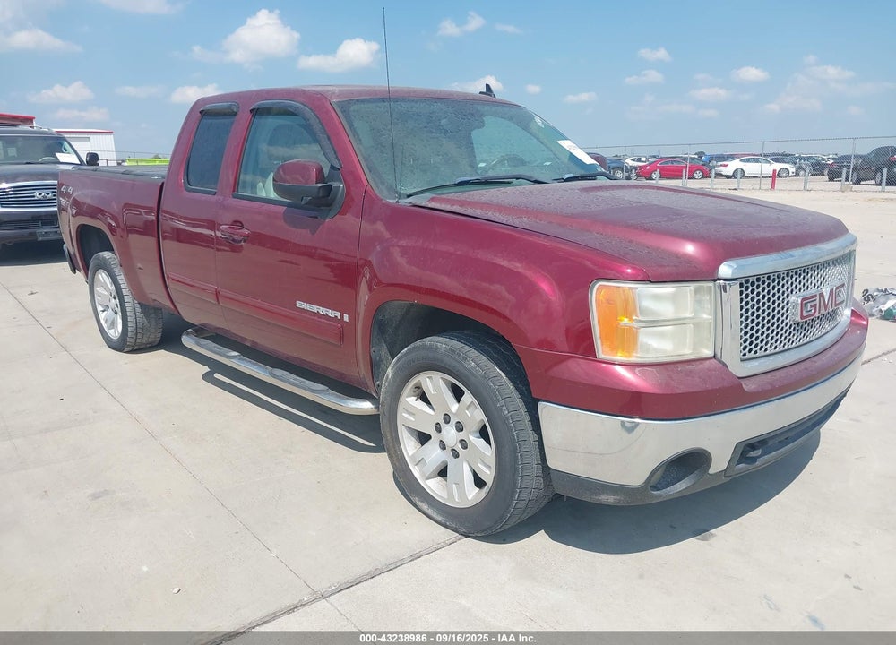 2008 GMC SIERRA 1500 SLT VIN: 1GTEK19008Z162288