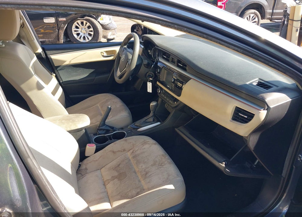 2015 TOYOTA COROLLA VIN: 5YFBURHE1FP185014