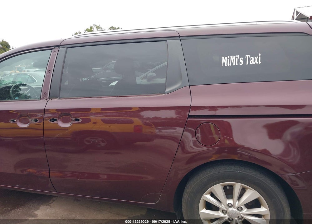 2017 KIA SEDONA VIN: KNDMB5C10H6334843