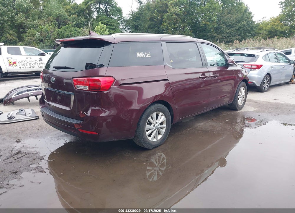 2017 KIA SEDONA VIN: KNDMB5C10H6334843