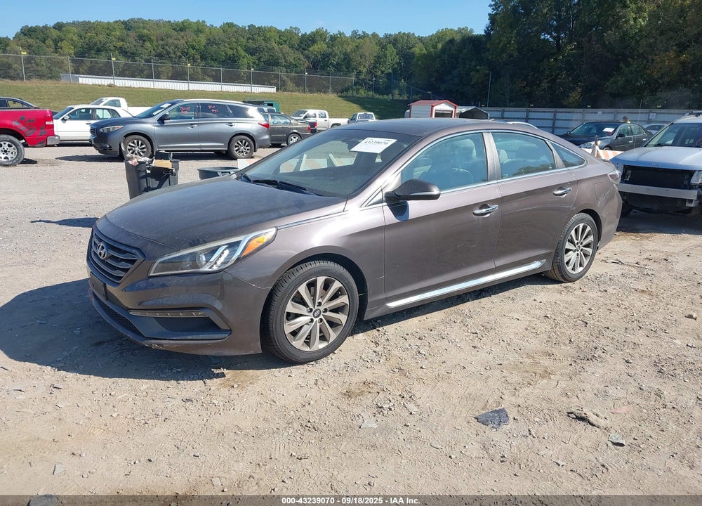 2017 HYUNDAI SONATA SPORT VIN: 5NPE34AF5HH544595
