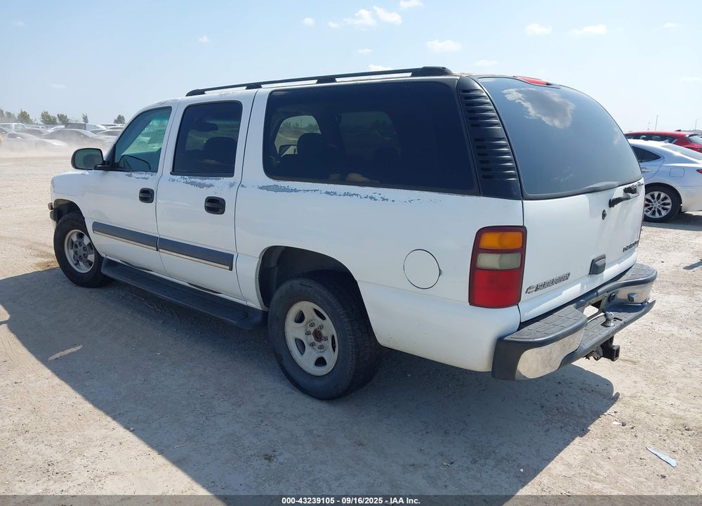 2003 CHEVROLET SUBURBAN 1500 LS VIN: 1GNEC16Z53J103817