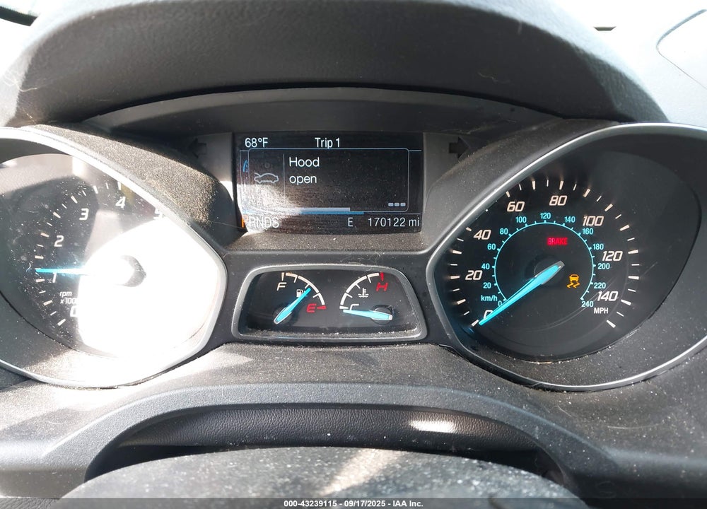 2015 FORD ESCAPE VIN: 1FMCU0J99FUB88304