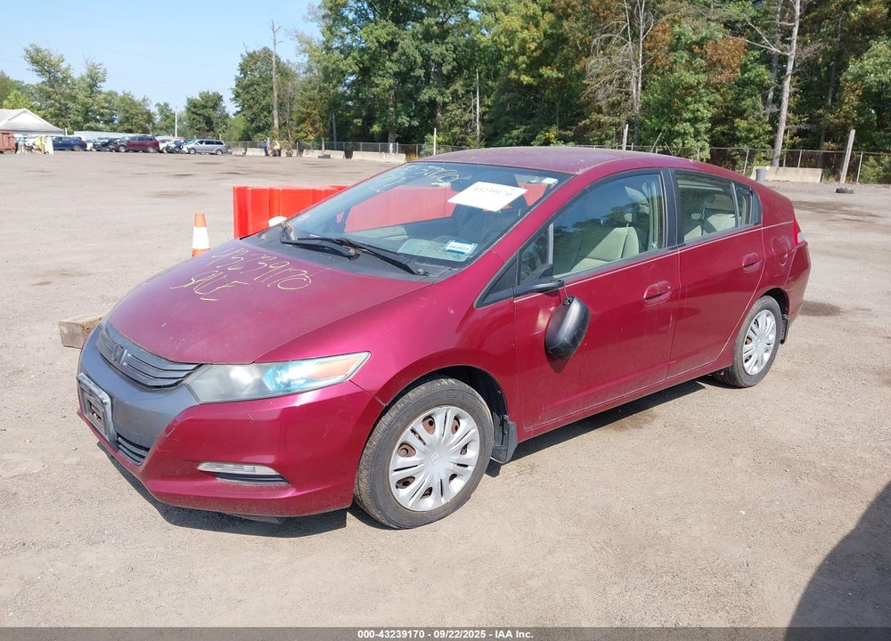 2010 HONDA INSIGHT LX VIN: JHMZE2H53AS001183