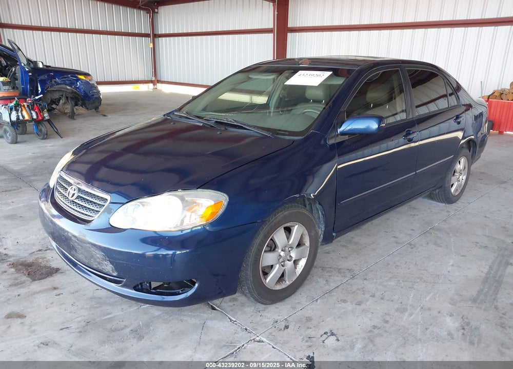 2005 TOYOTA COROLLA LE VIN: 1NXBR30E75Z468007