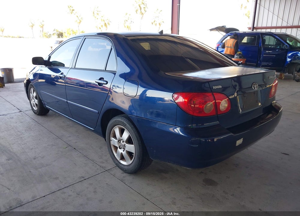 2005 TOYOTA COROLLA LE VIN: 1NXBR30E75Z468007