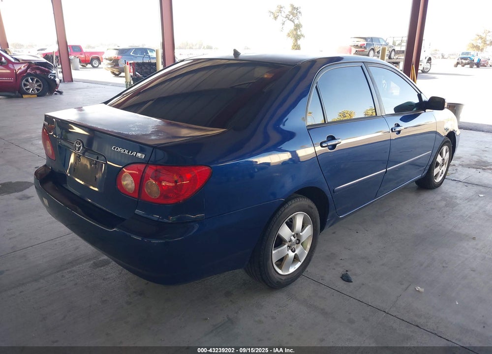 2005 TOYOTA COROLLA LE VIN: 1NXBR30E75Z468007