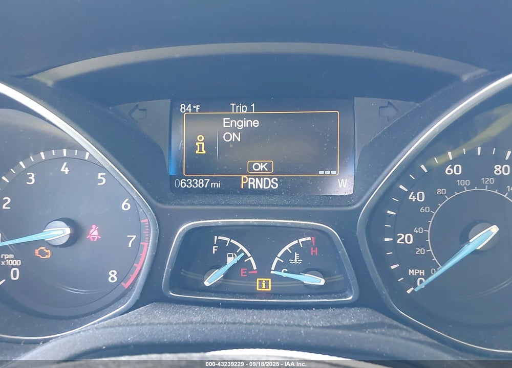 2015 FORD FOCUS VIN: 1FADP3N21FL228479