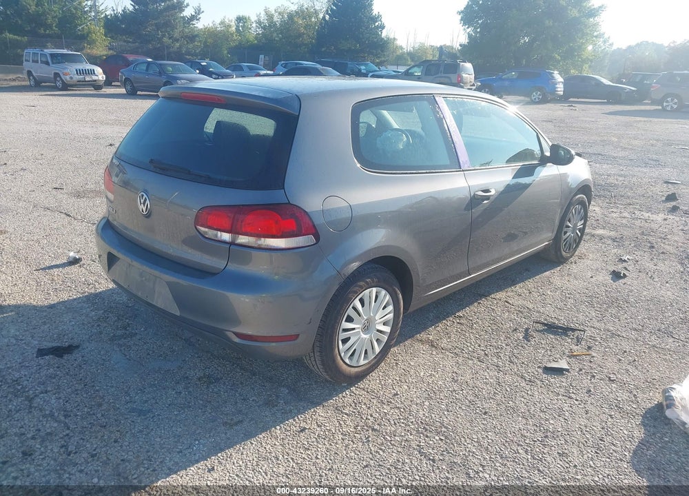 2011 VOLKSWAGEN GOLF VIN: WVWBB7AJ3BW043783