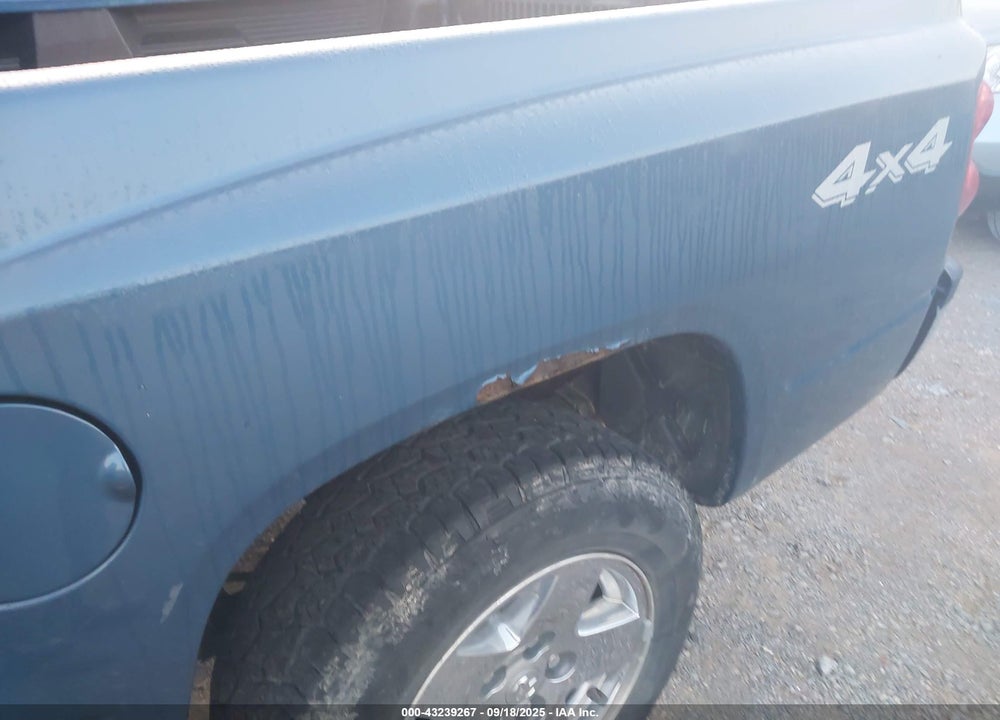 2005 DODGE DAKOTA SLT VIN: 1D7HW48N05S339156