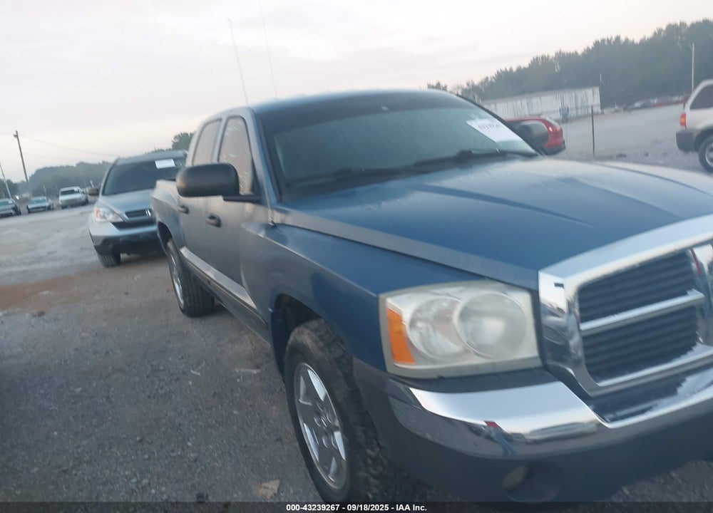 2005 DODGE DAKOTA SLT VIN: 1D7HW48N05S339156