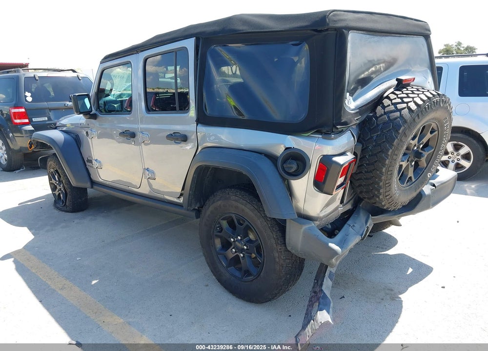 2020 JEEP WRANGLER UNLIMITED VIN: 1C4HJXDG7LW340134