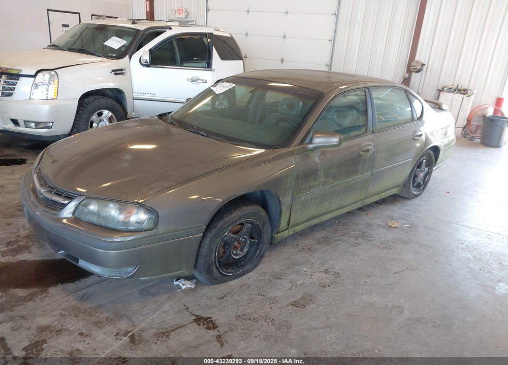 2002 CHEVROLET IMPALA LS VIN: 2G1WH55K929122724