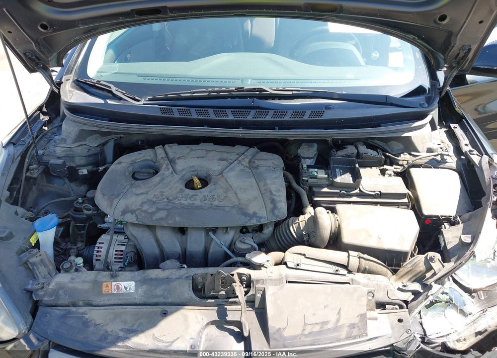 2016 HYUNDAI ELANTRA VIN: 5NPDH4AE5GH670636