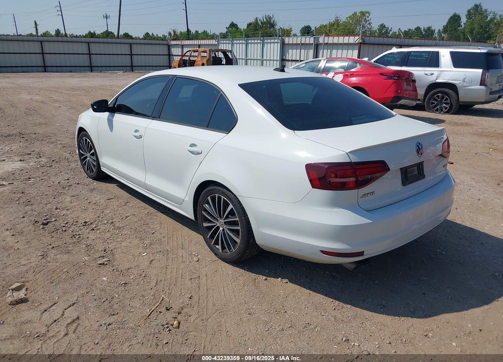 2016 VOLKSWAGEN JETTA VIN: 3VWD17AJ5GM394887