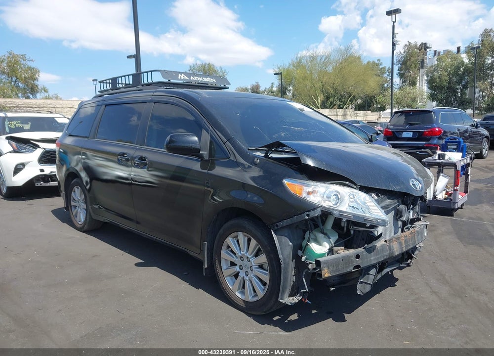 2012 TOYOTA SIENNA XLE 7 PASSENGER VIN: 5TDDK3DC3CS033996
