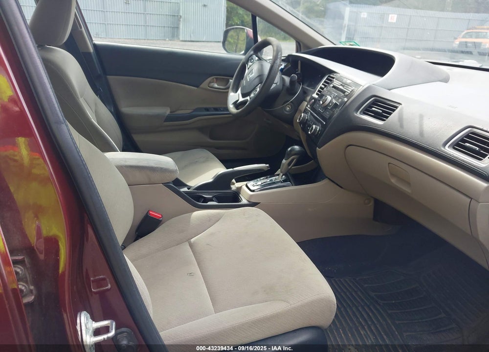 2013 HONDA CIVIC LX VIN: 19XFB2F55DE219617