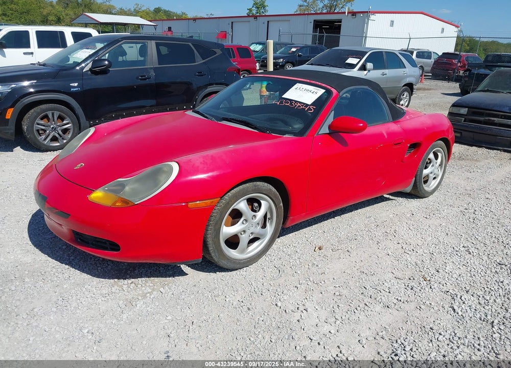 2000 PORSCHE BOXSTER VIN: WP0CA2981YU626420
