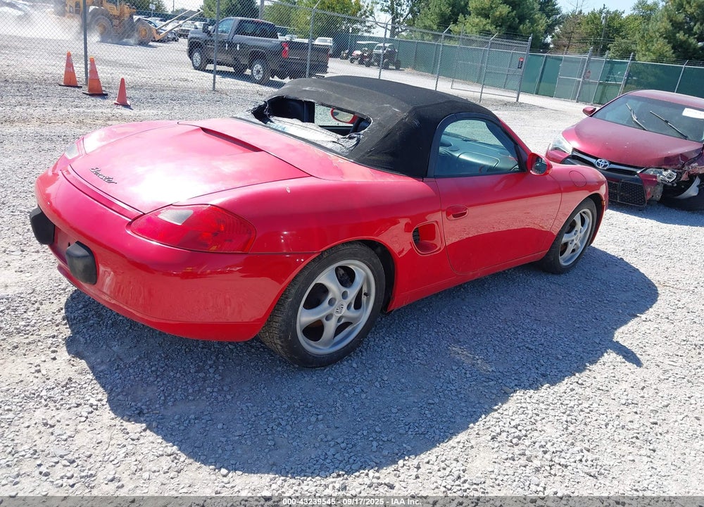 2000 PORSCHE BOXSTER VIN: WP0CA2981YU626420