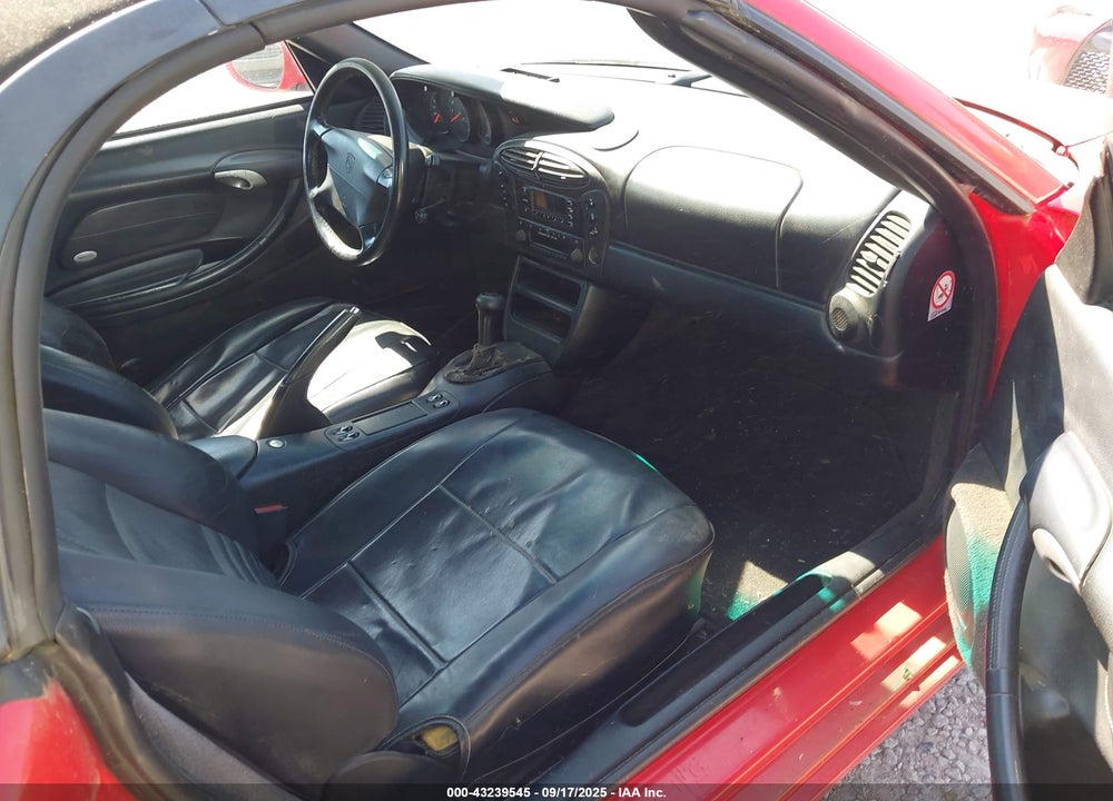 2000 PORSCHE BOXSTER VIN: WP0CA2981YU626420