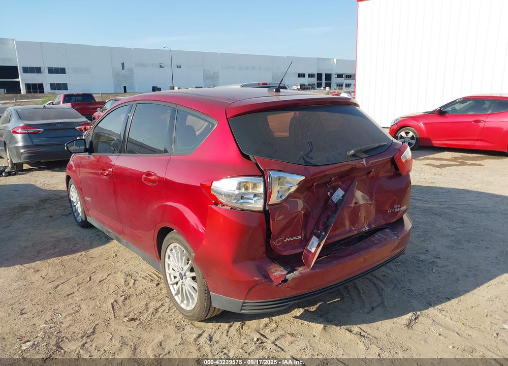 2013 FORD C-MAX HYBRID SE VIN: 1FADP5AU6DL550857