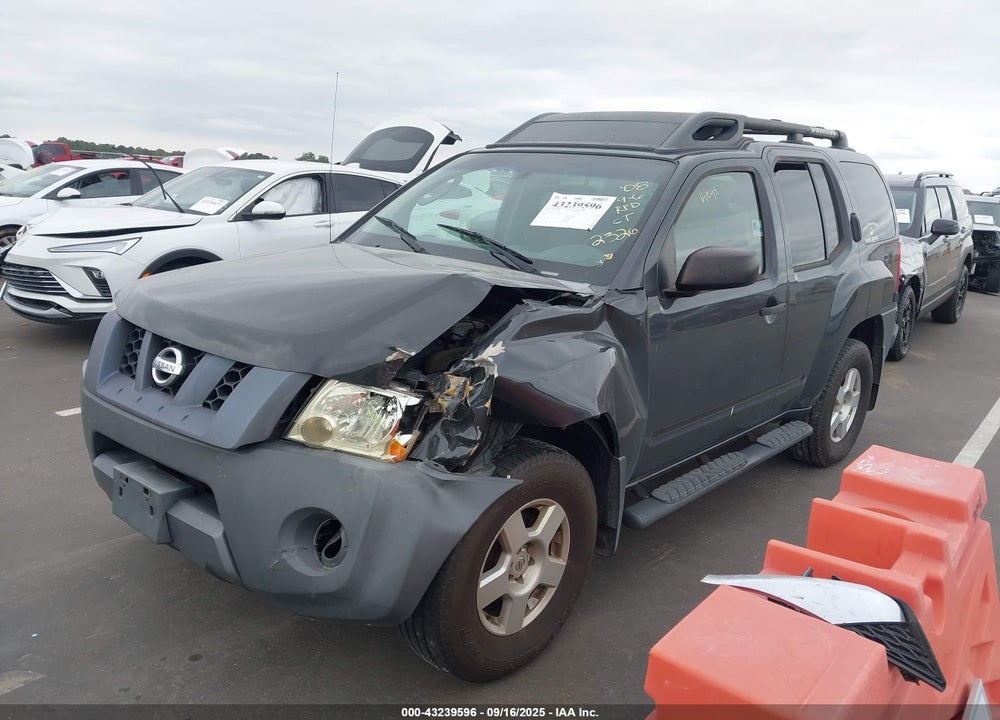 2008 NISSAN XTERRA S VIN: 5N1AN08W28C522326