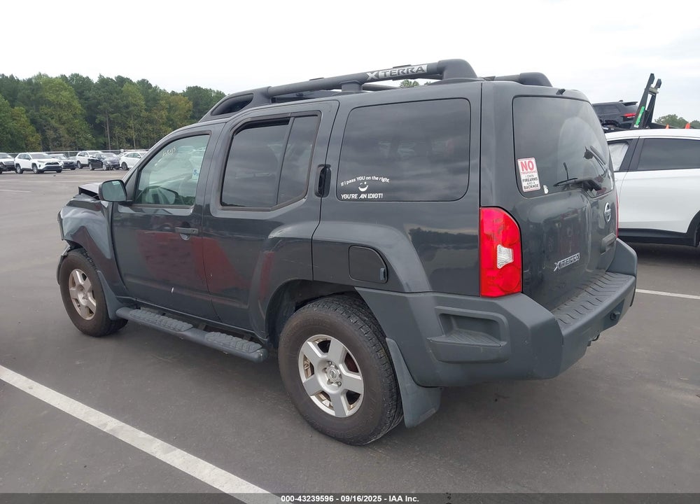 2008 NISSAN XTERRA S VIN: 5N1AN08W28C522326