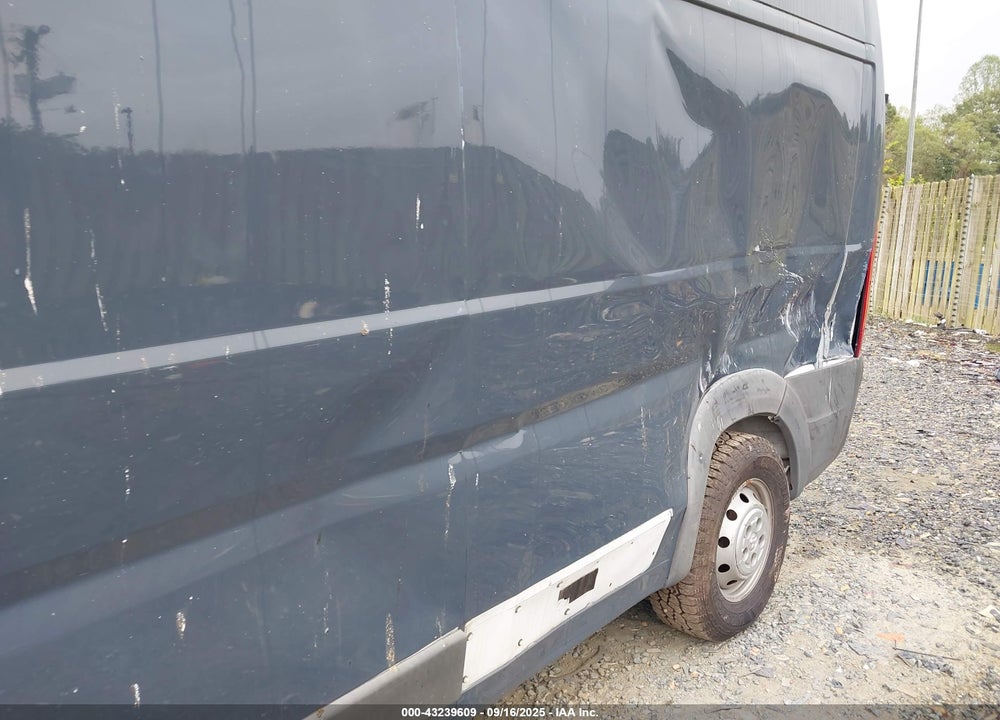 2018 RAM PROMASTER 2500 HIGH ROOF 159 WB VIN: 3C6TRVDGXJE160989