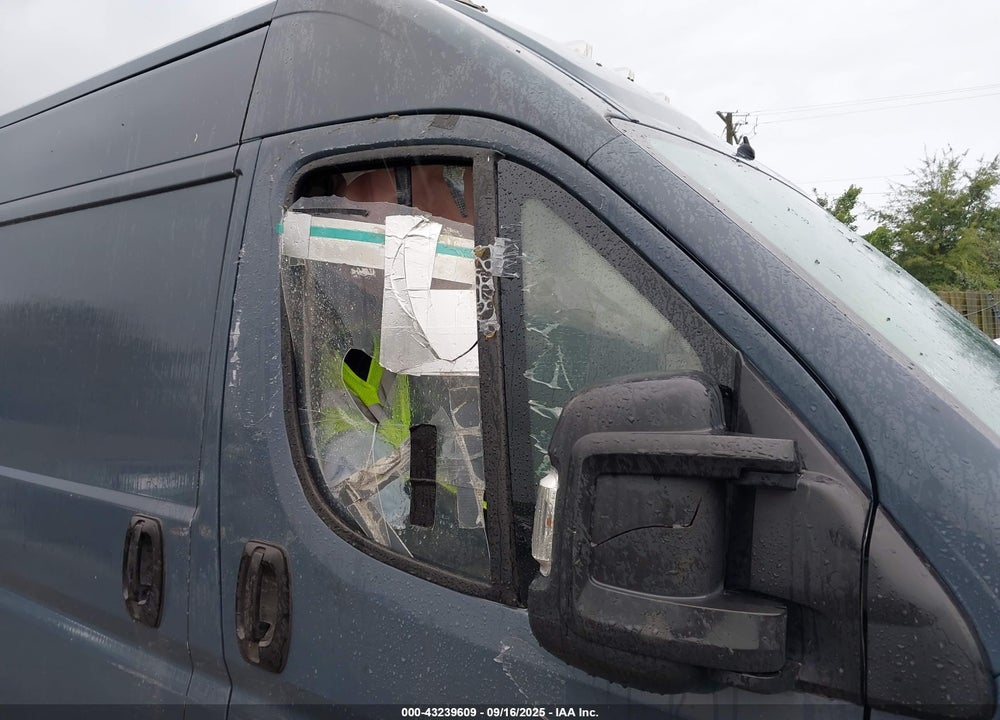 2018 RAM PROMASTER 2500 HIGH ROOF 159 WB VIN: 3C6TRVDGXJE160989