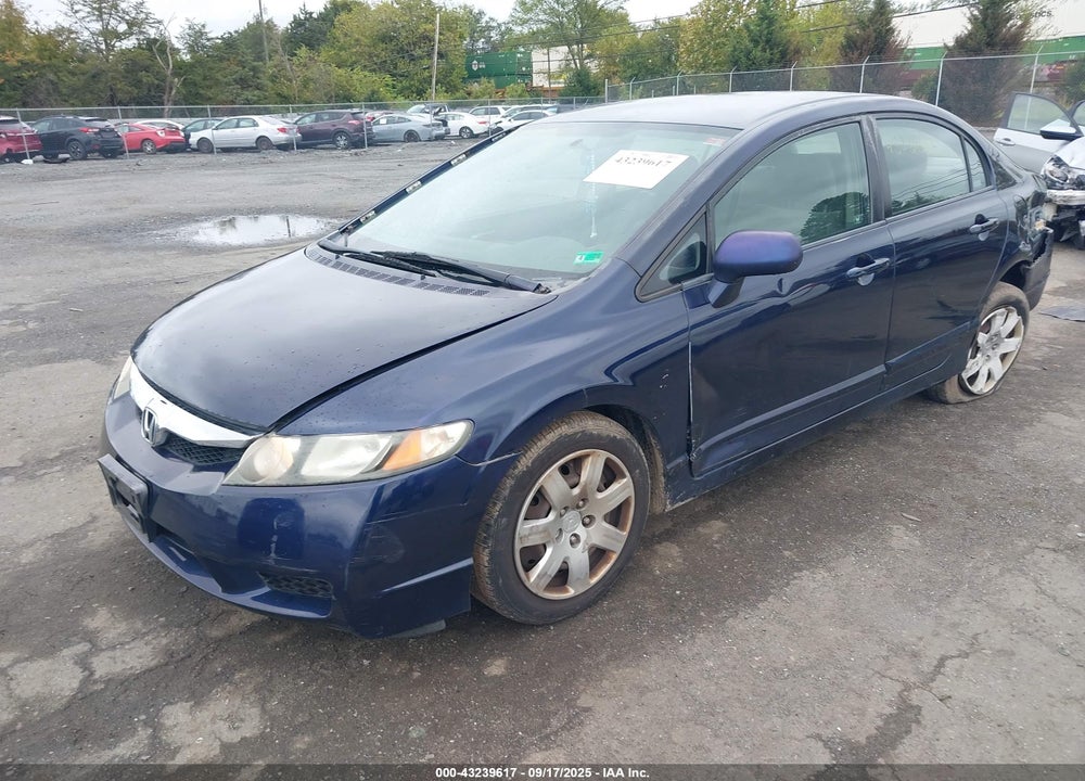2009 HONDA CIVIC VIN: 2HGFA16569H530340