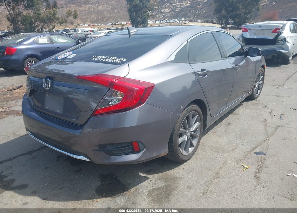 2020 HONDA CIVIC VIN: 19XFC1F37LE215427