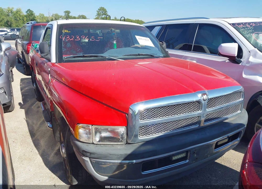 1999 DODGE RAM 1500 ST/WS VIN: 1B7HC16X1XS230536