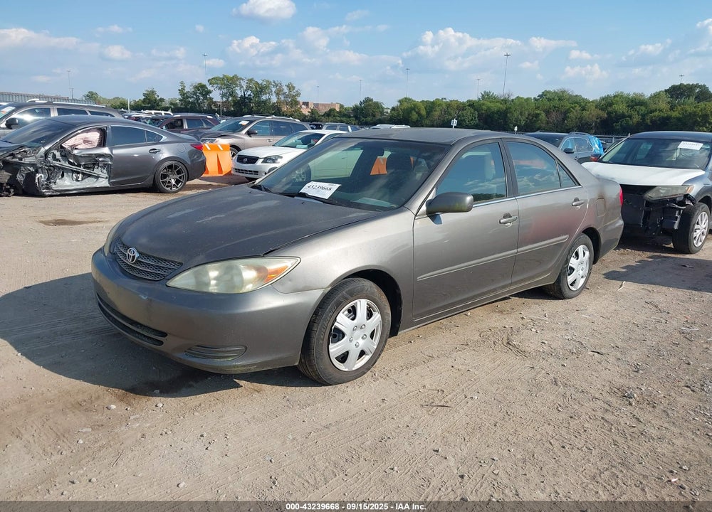 2004 TOYOTA CAMRY LE VIN: 4T1BE32K84U835347