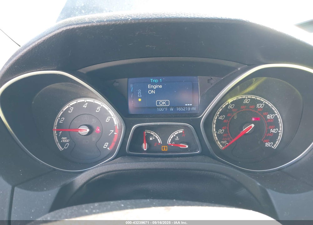 2013 FORD FOCUS ST VIN: 1FADP3L97DL359302