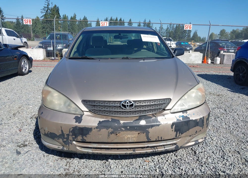 2002 TOYOTA CAMRY LE VIN: JTDBE32K920074420