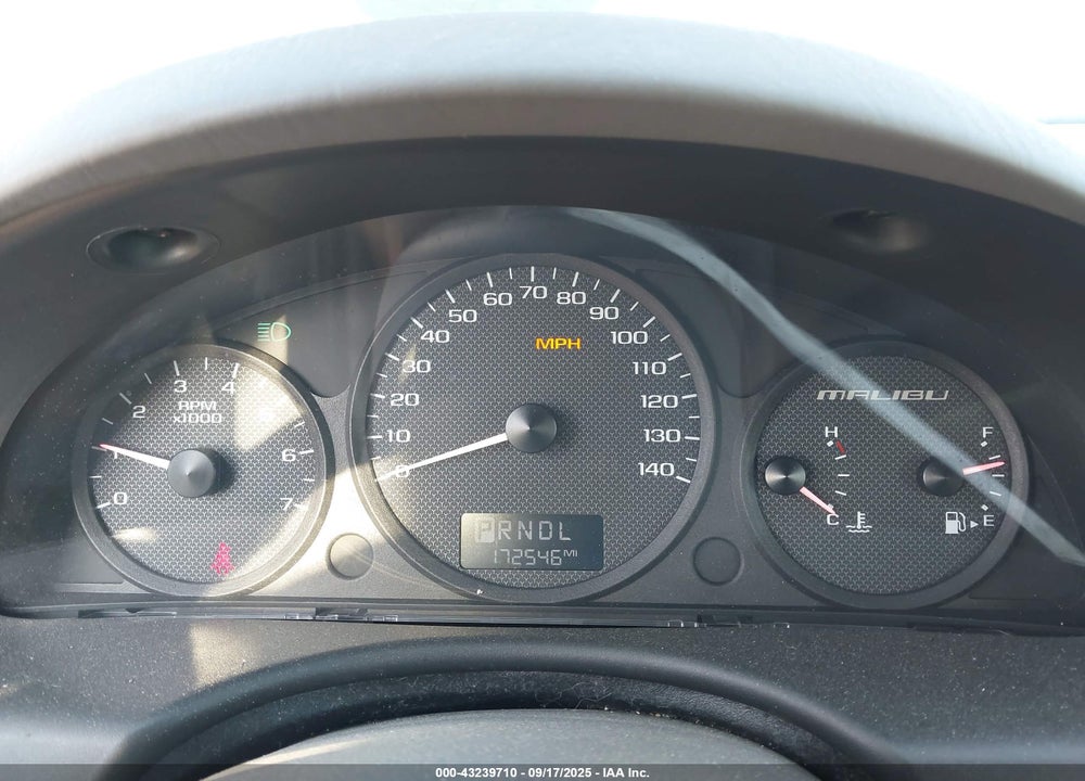 2005 CHEVROLET MALIBU VIN: 1G1ZS52FX5F333349