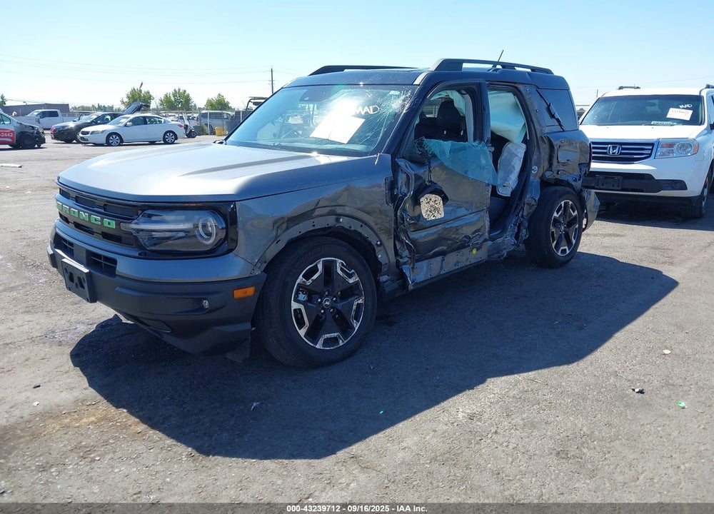 2021 FORD BRONCO SPORT OUTER BANKS VIN: 3FMCR9C6XMRB05850