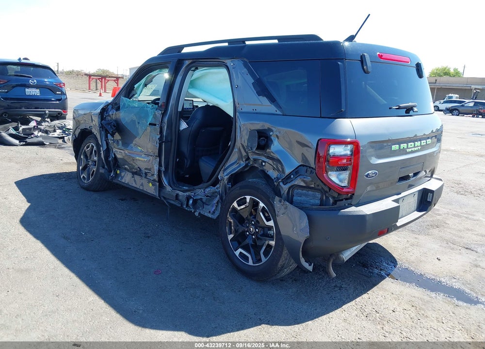2021 FORD BRONCO SPORT OUTER BANKS VIN: 3FMCR9C6XMRB05850