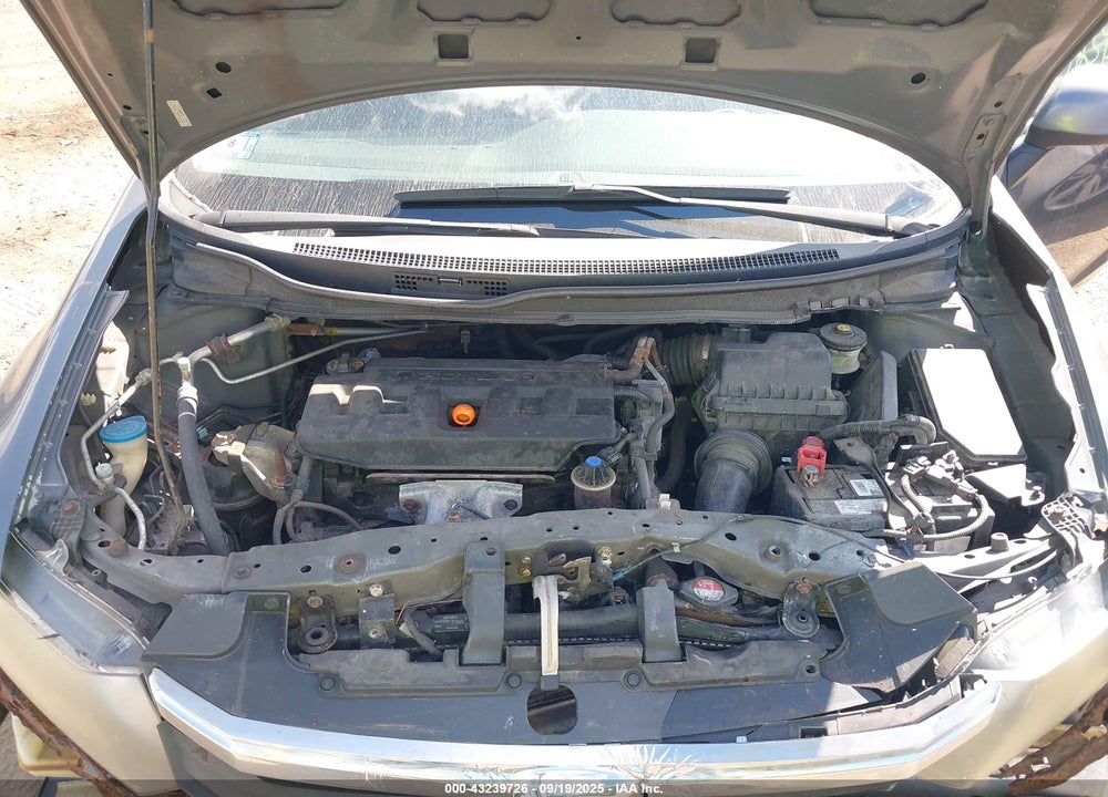 2012 HONDA CIVIC VIN: 2HGFB2F56CH311369