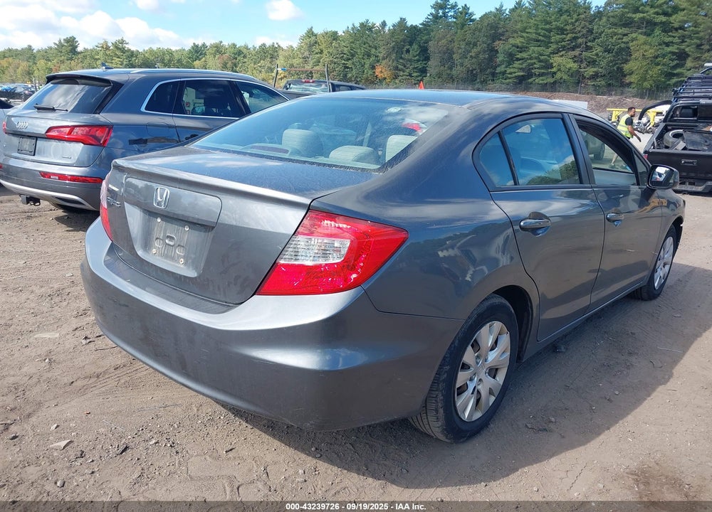 2012 HONDA CIVIC VIN: 2HGFB2F56CH311369