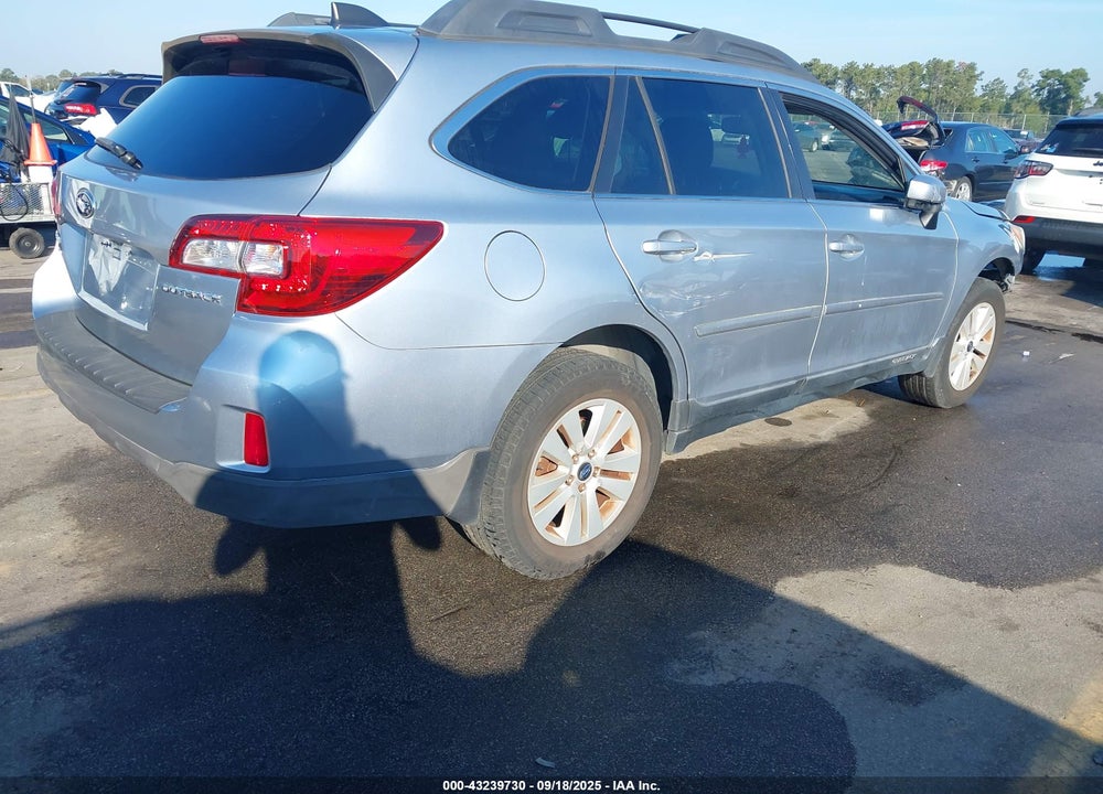 2016 SUBARU OUTBACK VIN: 4S4BSBDC6G3352121