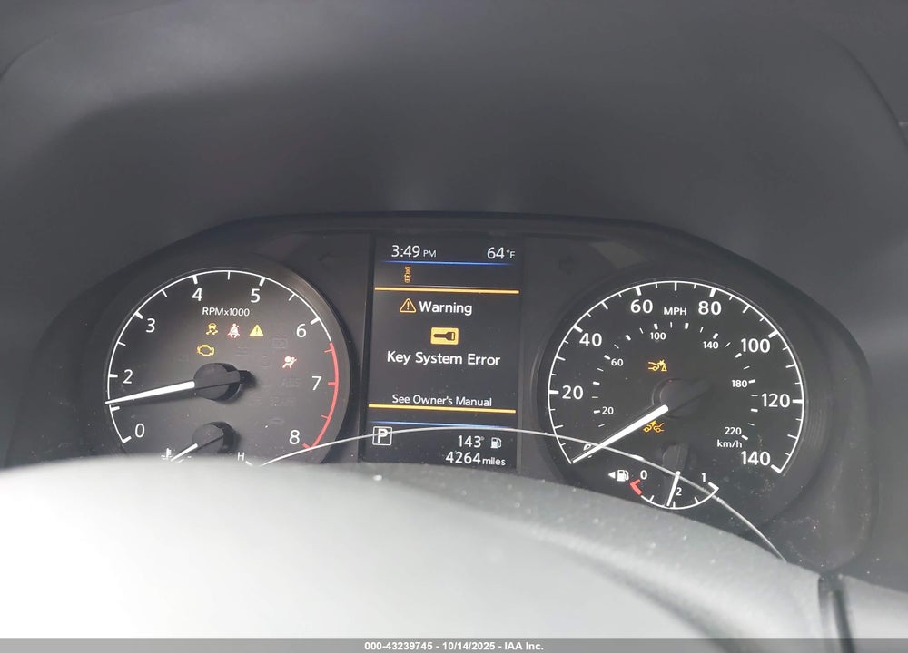 2025 NISSAN ALTIMA VIN: 1N4BL4BV0SN329860