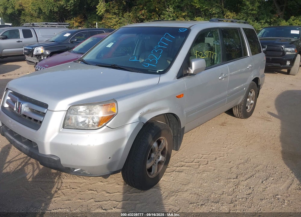 2008 HONDA PILOT SE VIN: 5FNYF183X8B031646