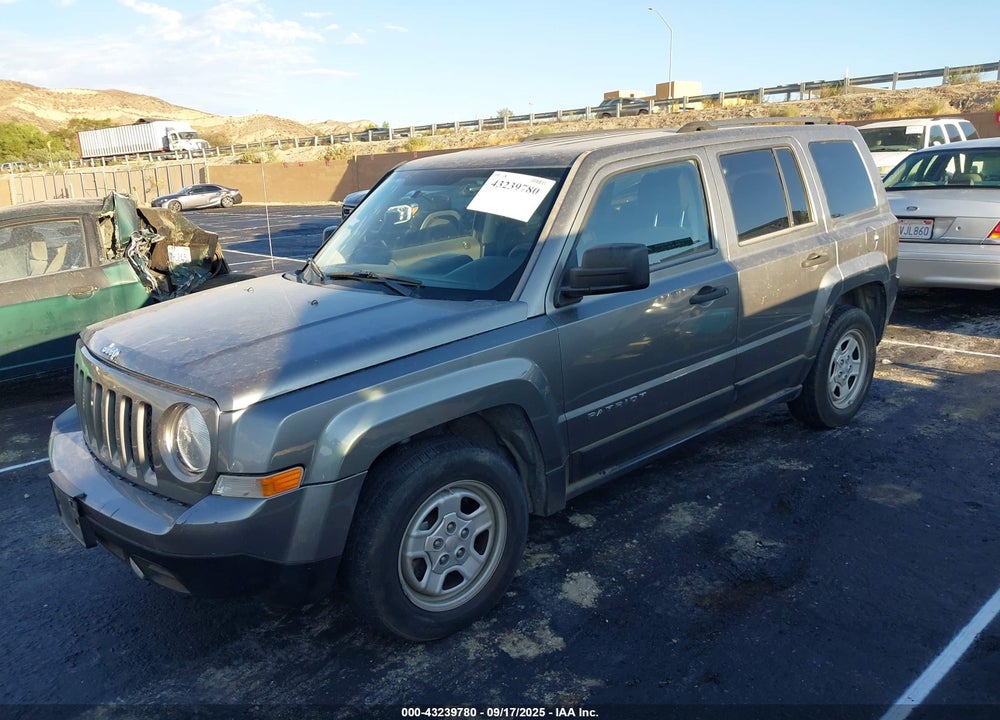 2011 JEEP PATRIOT VIN: 1J4NT1GA5BD195374