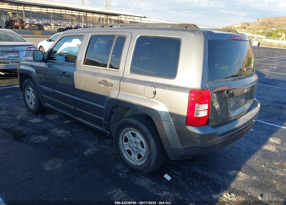 2011 JEEP PATRIOT VIN: 1J4NT1GA5BD195374