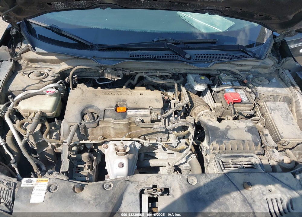 2016 HONDA CIVIC LX VIN: 19XFC2F53GE041644
