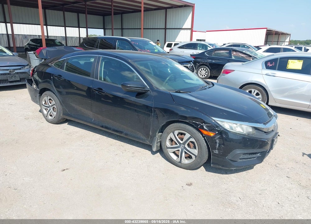2016 HONDA CIVIC LX VIN: 19XFC2F53GE041644