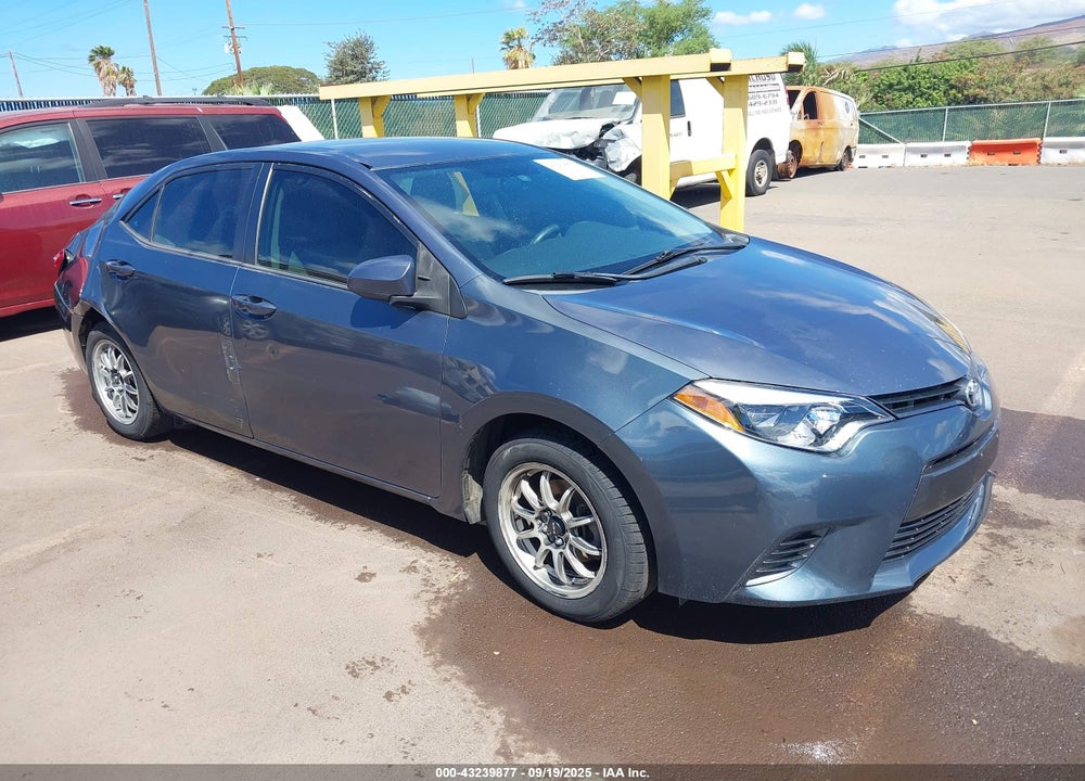 2015 TOYOTA COROLLA LE/LE PLUS/LE PREMIUM VIN: 5YFBURHE3FP199061